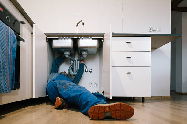 Professional Pipe Repair technician working in East Nassau, NY